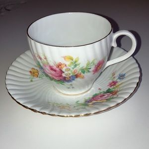 Royal Stuart Vintage Teacup & Saucer Spencer Stevenson Bone China England